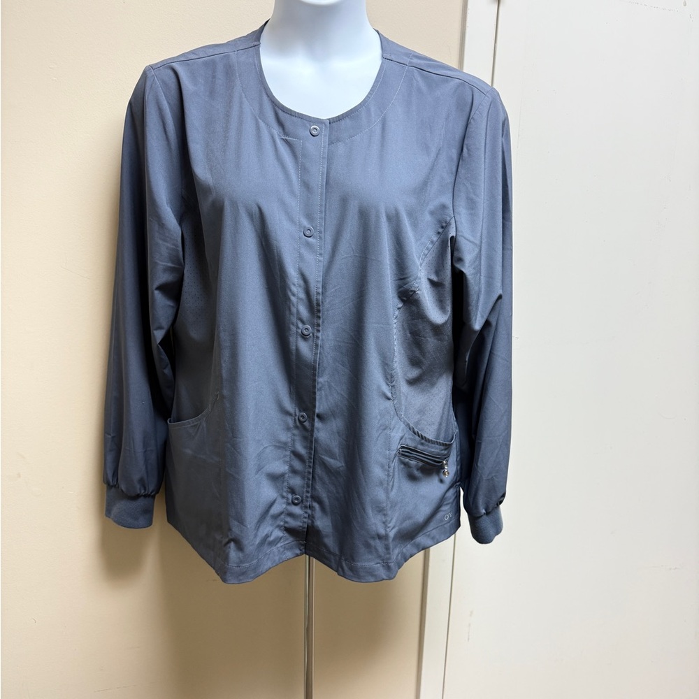Barco Uniforms Women's Utility Jacket in Slate‎